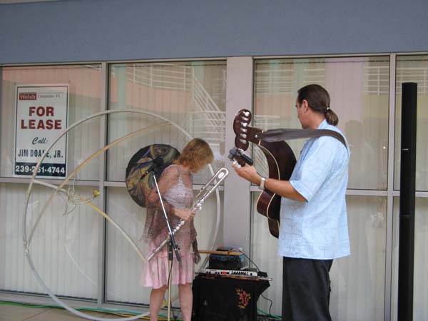 Kat Epple and Andy Wahlberg